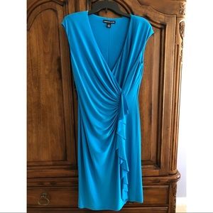Flattering Cerulean Dress
